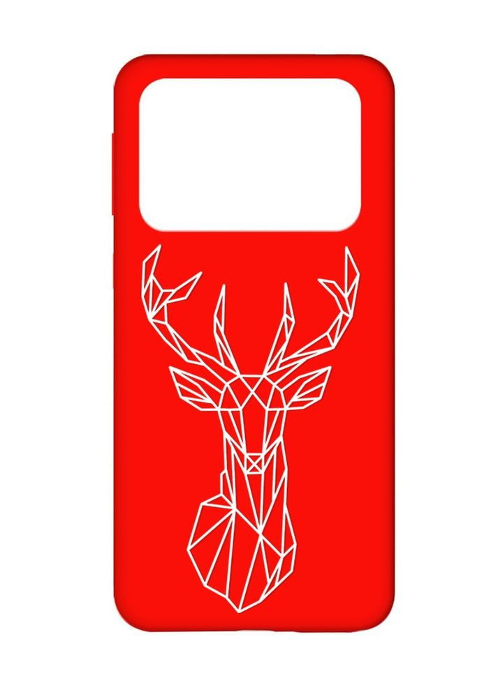 Матовый чехол на Xiaomi Poco X4 Pro 5G:: Олень (принт 129) Creative (360661081)