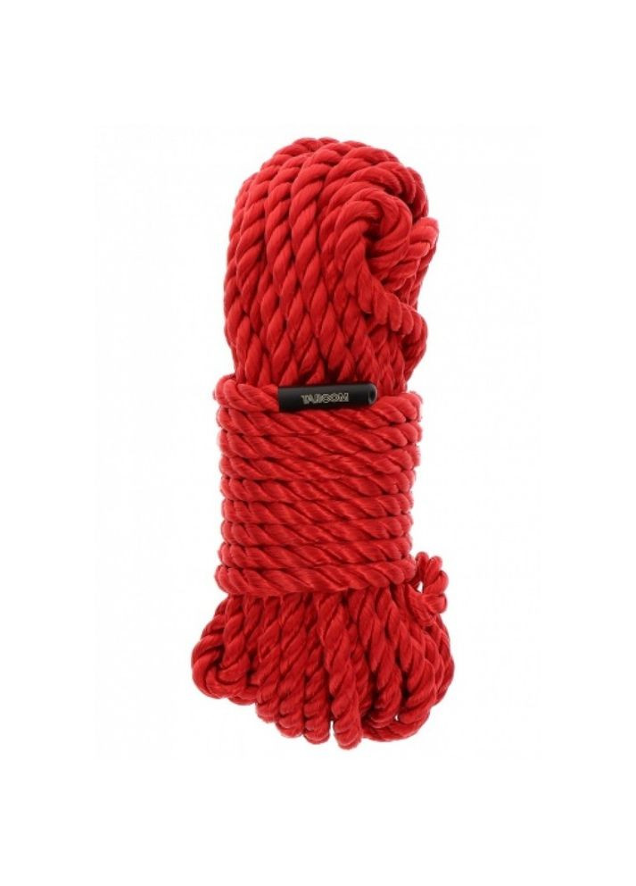 Бондажная веревка Bondage Rope, 10 м х 7 мм, красная Taboom (297134988)