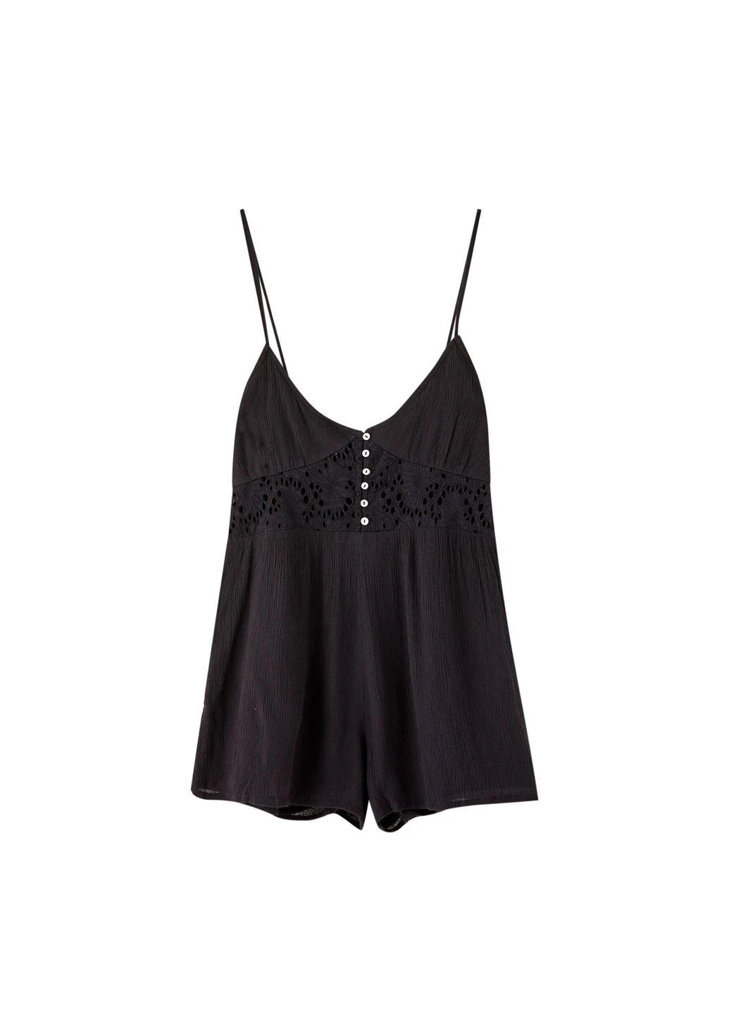 Комбинезон лето,черный, Pull & Bear чёрный