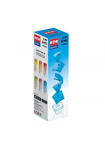 KOR Cover Blue | Магнитный конструктор Геомаг Кор голубой PF.800.573.00 GEOMAG (301790212)
