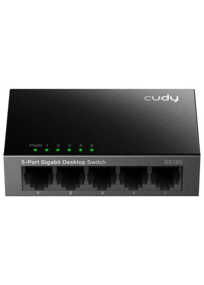 Комутатор GS105, 5 портовий Gigabit Metal Desktop Switch Cudy (396883731)