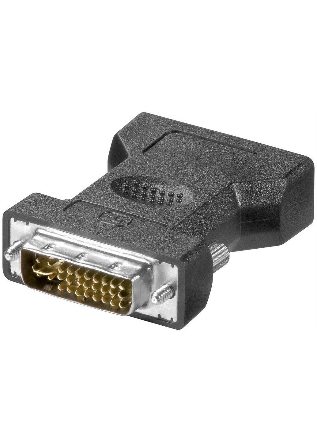 Переходник видео DVI to VGA HD15 M/F (папа/мама) адаптер прямой 24+5 Nickel Goobay (369645423)