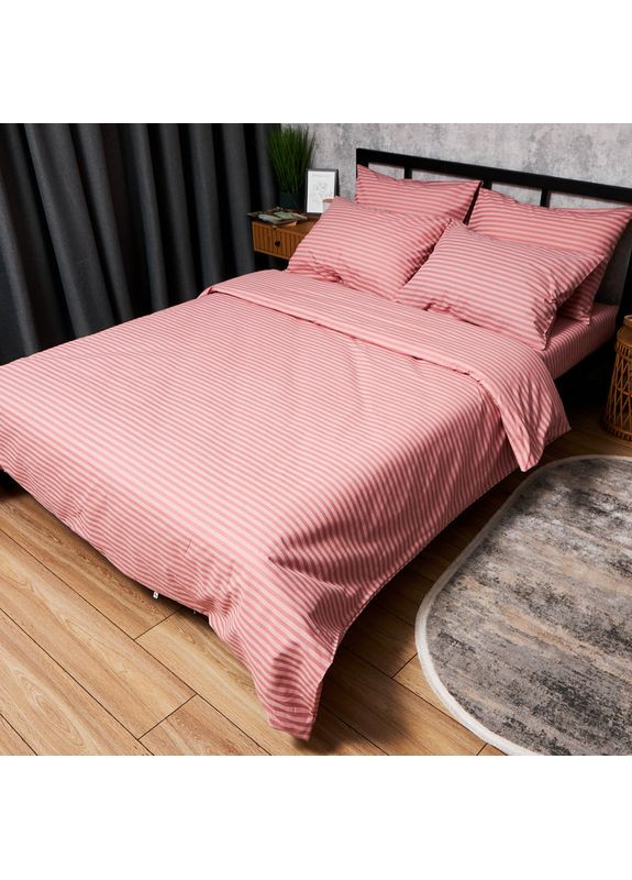 Комплект постільної білизни Бязь Gold Люкс «» Євро 200х220 наволочки 4х70х70 (MS-820006629) Moon&Star Pink Whisper (356114381)