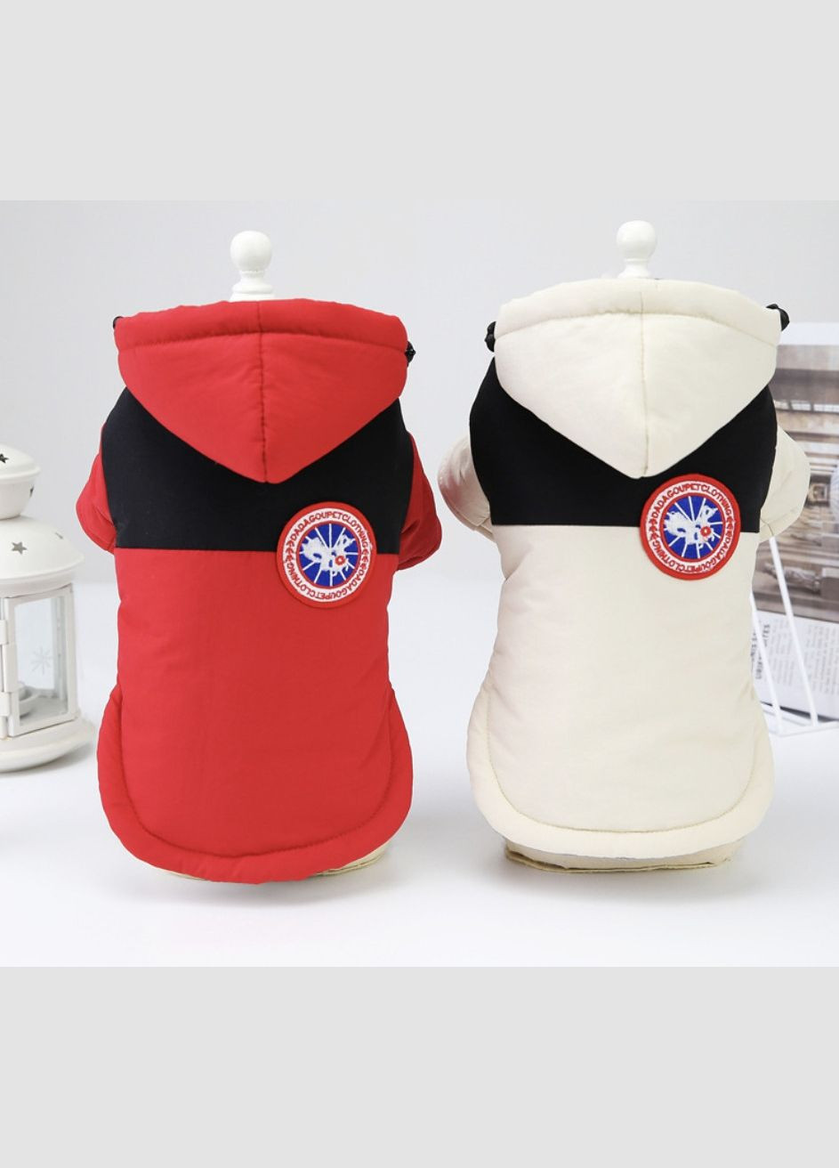 Водонепроникна курточка для котів Pet Style "DaDaGouPet" Біла L No Brand - (323232928)