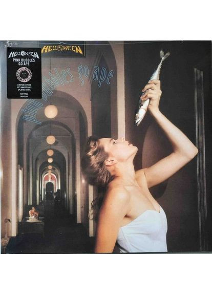 Вінілова платівка Helloween - Pink Bubbles Go Ape (140 Gr Pink/Black) 1LP (4050538675757) BMG (364655799)