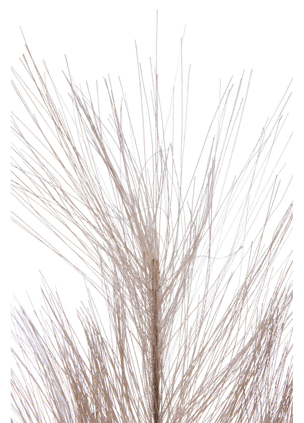 Искусственное перо коричневого цвета высота 70 см. (36969) J-Line (322068512)