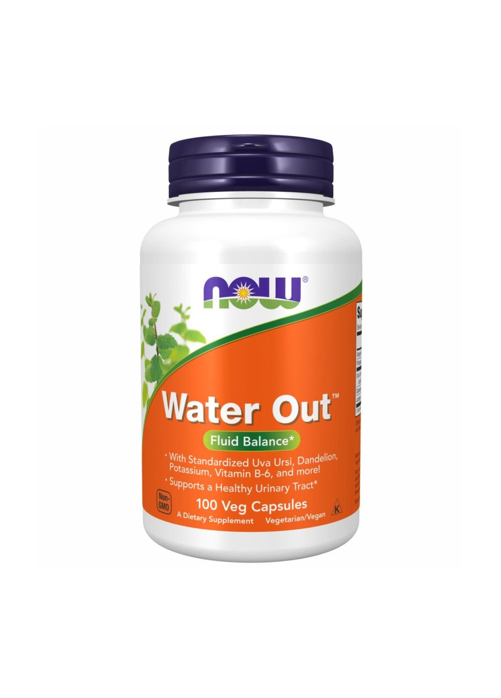 Water Out, водный баланс, 100 растительных капсул Now Foods (347600957)