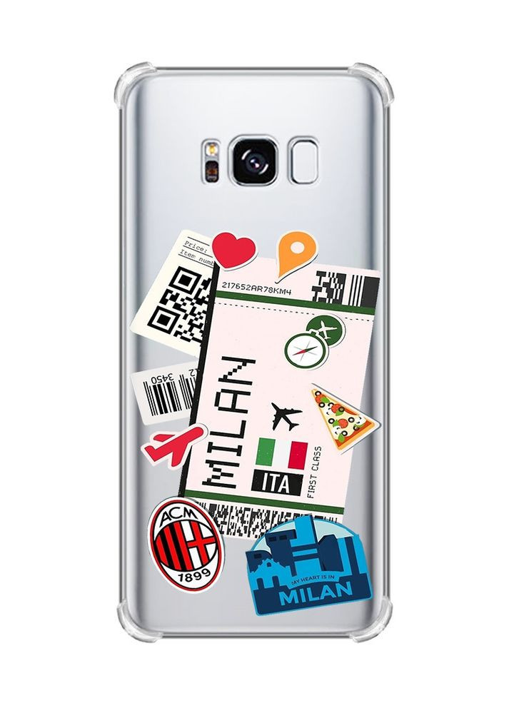 Чохол з потовщеними кутами на Samsung Galaxy S8:: Подорожі. Італія (принт 325) Creative (360678449)