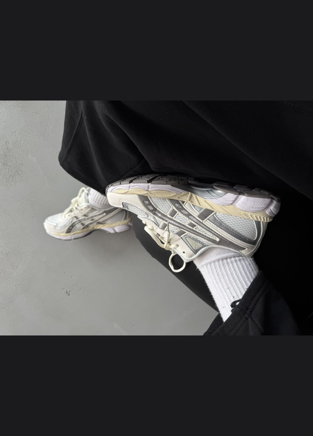 Кросівки жіночі і чоловічі Asics Gel-NYC grey beige | Асікс Гель-НЮК сірі бежеві No Brand сірі демісезони (316091162)