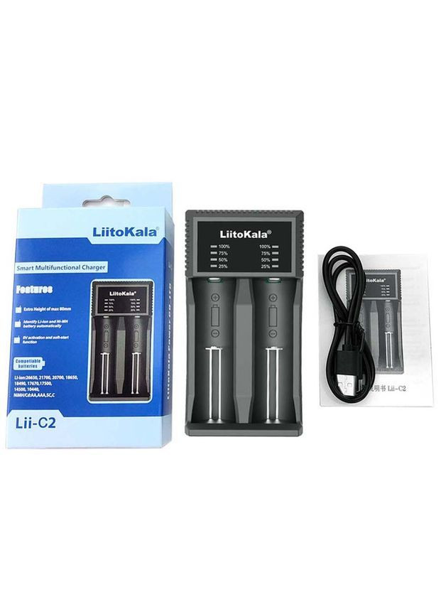 Универсальное зарядное устройство для LiitoKala LiiC2 No Brand - (362947529)