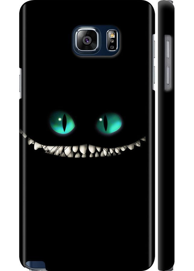 3D пластиковый матовый чехол 'Чеширский кот' для Endorphone Samsung Galaxy Note 5 N920C (366870859)