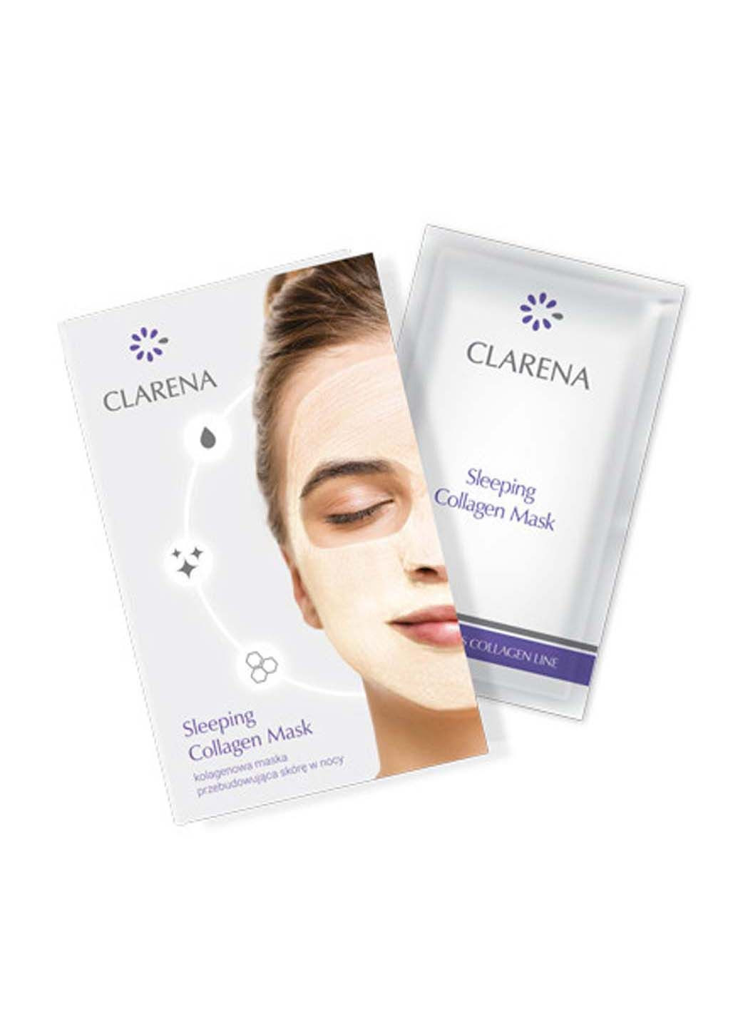 Нічна маска p колагеном Sleeping Collagen Mask 5 ml Clarena (280918047)