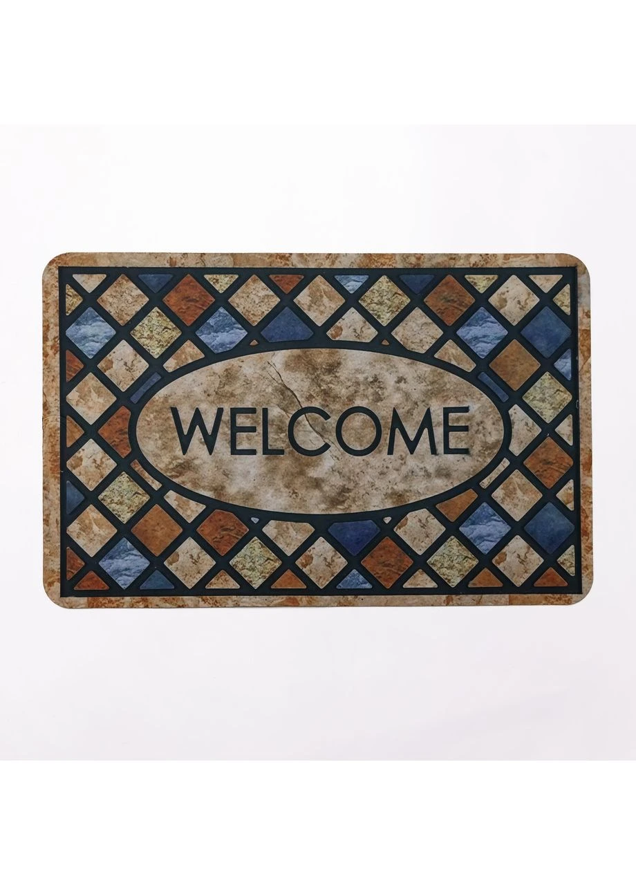 Килимок придверний Framed Welcome 38*58 см діатомітовий HP-42-40 No Brand (385764149)