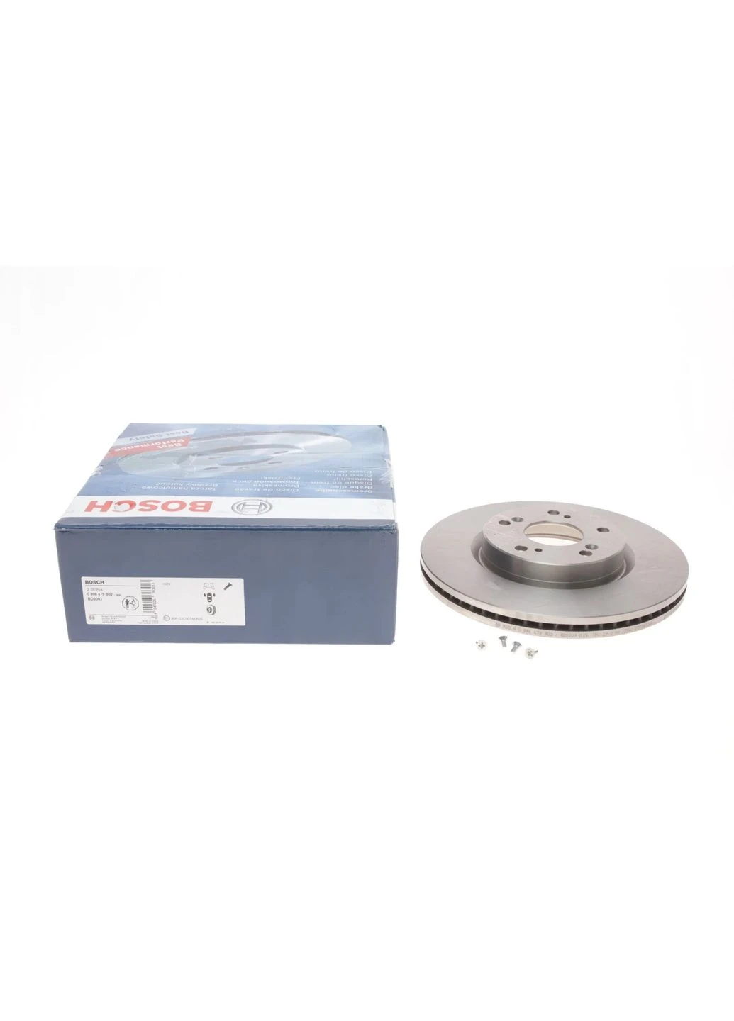 Диск тормозной (передний) Honda Civic IX 12- (293x25) 0 986 479 B02 UA63 Bosch (375318281)