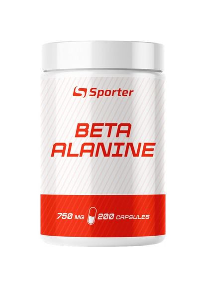BETA-ALANINE - 200 caps вітаміни для тренувань Sporter (289874703)