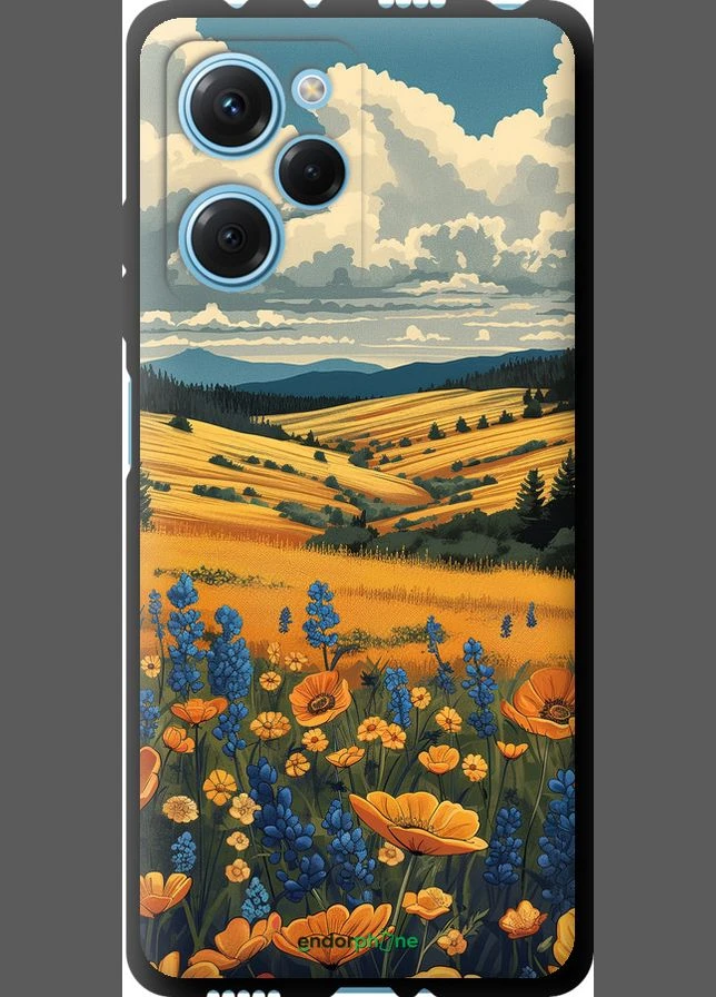 Чехол на Xiaomi Poco X5 Pro 5G Украинское поле "6082b-3027-70447" Endorphone (364679570)