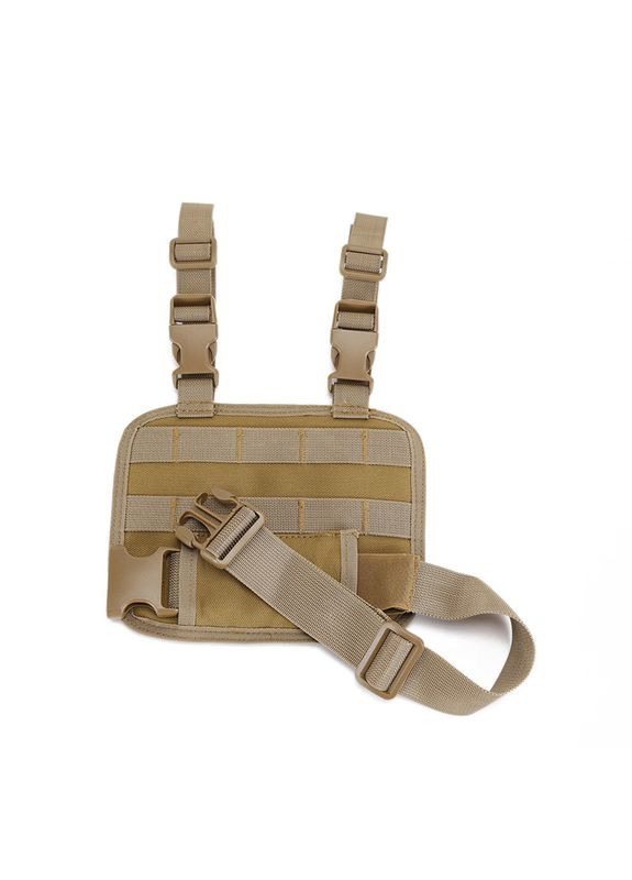 Тактична платформа 10416 MOLLE панель розвантаження на ногу койот No Brand (314455166)