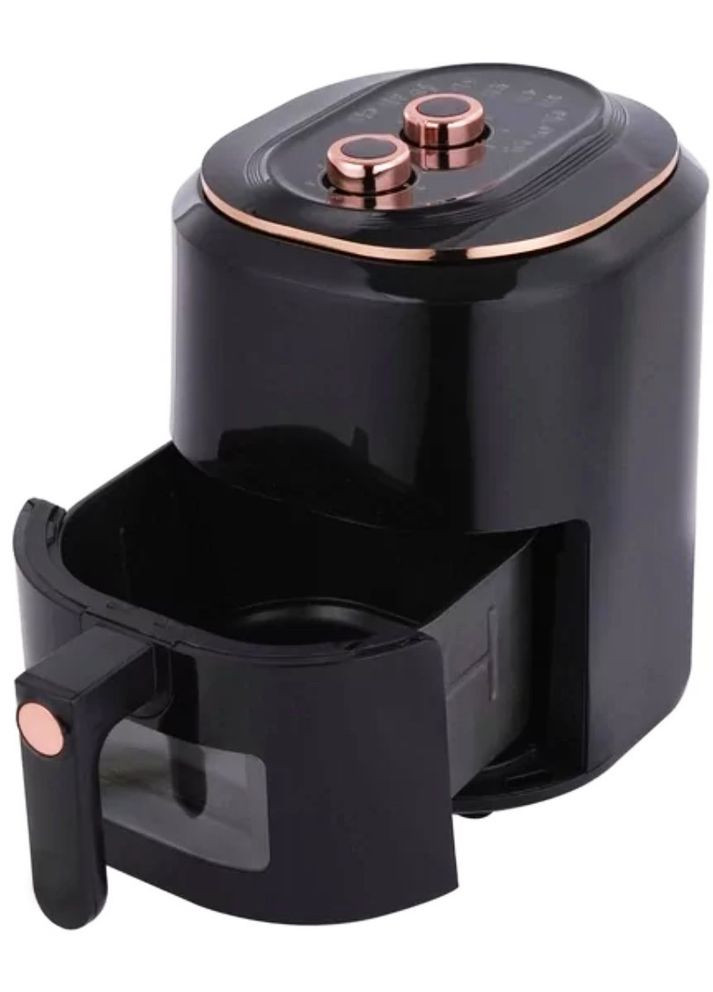 Аэрофритюрница электрическая безмаслянная RB-2242 7,5 л 3800 Вт Черный Rainberg (296925798)