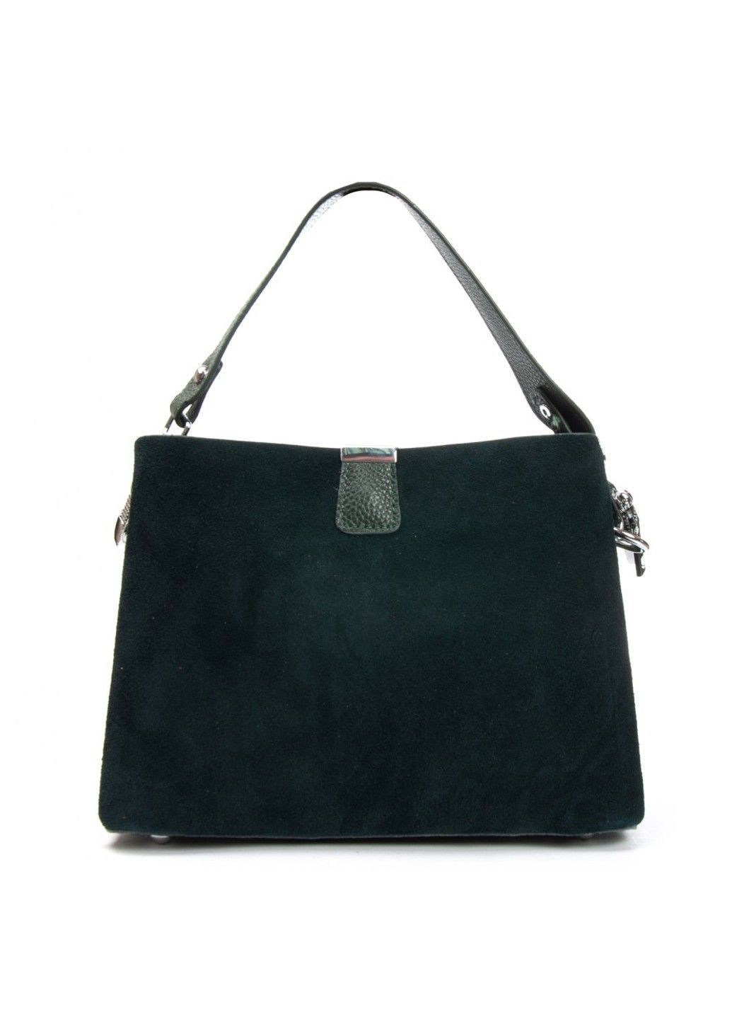 Жіноча замшева сумка 99119 green Alex Rai (366092195)