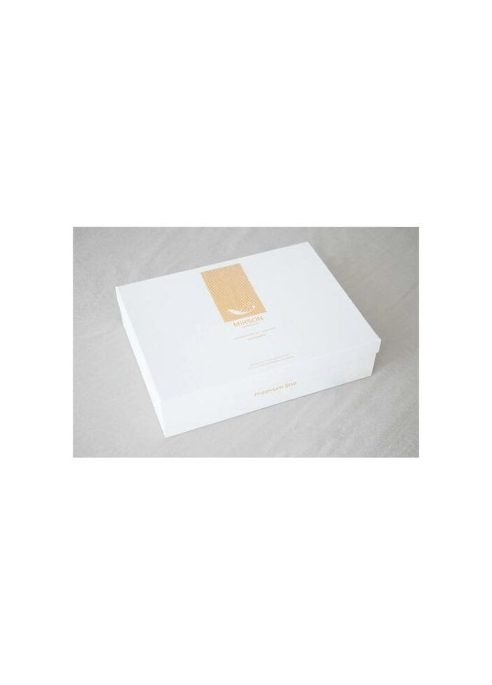 Постельное белье Сатин Premium Corner Black Pearl 143x210x2 (2200001484504) Mirson (280802419)