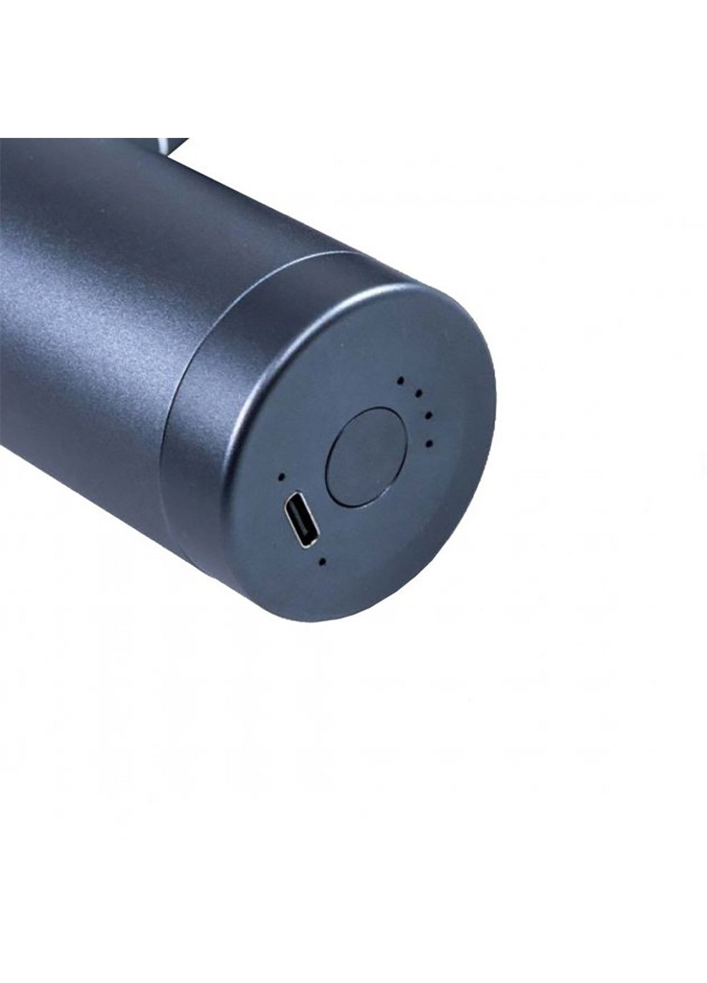 Перкуссионный массажер MINI MASSAGE GUN серый 13.7x9x4.6см LivePro (333959324)