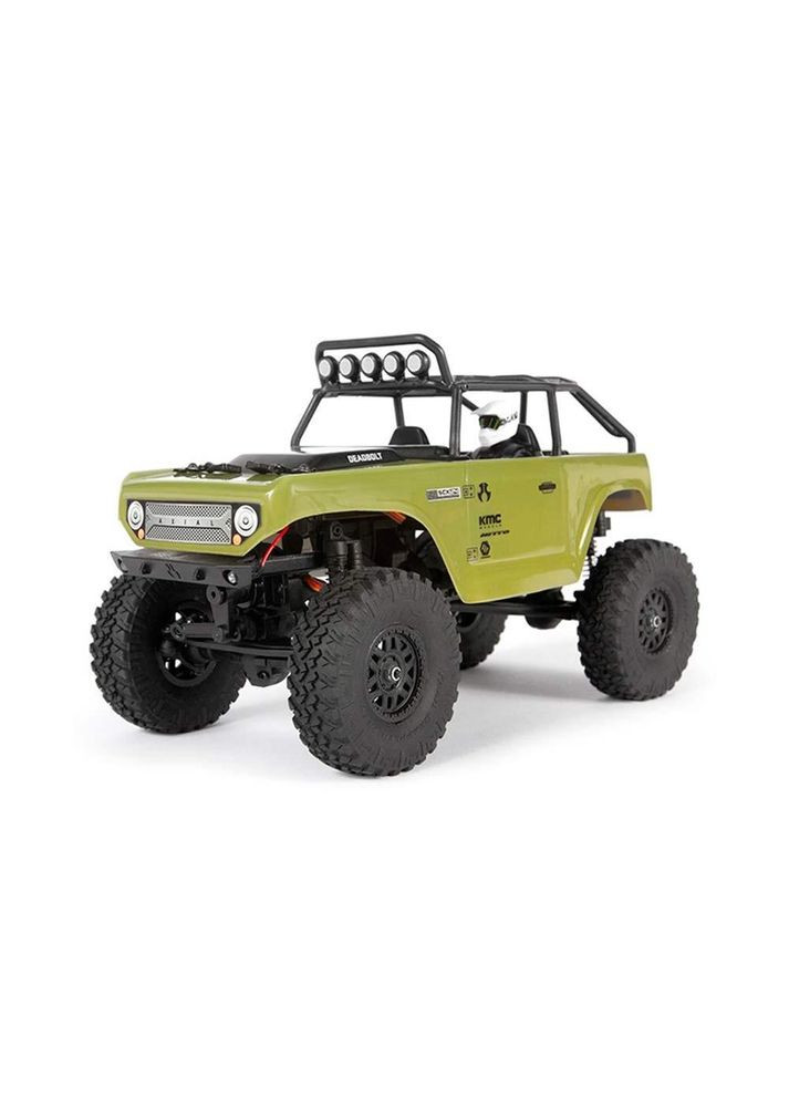 Машинка на радіокеруванні SCX24 Deadbolt 1/24 RTR Scale Mini Crawler (Green) Axial (338598063)