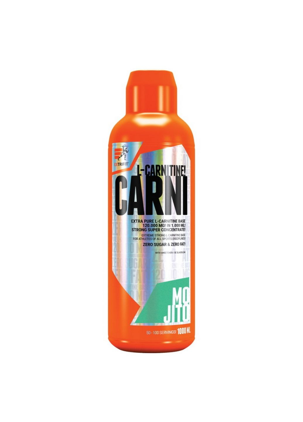 Жироспалювач Carni 120 000 Liquid, 1 літр Мохіто Extrifit (293417117)