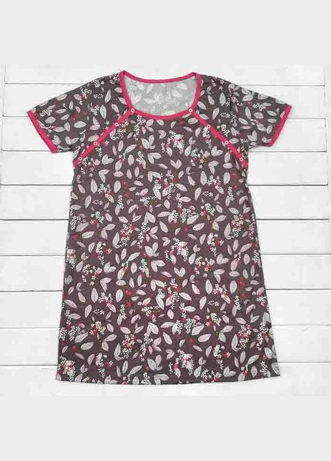 Женская сорочка с кнопками для кормления Dexter`s mom l розовый dexter's (279760759)