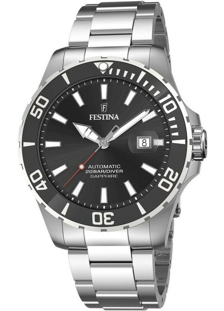 Мужские наручные часы 4619381 Серебристый (F20531/4) Festina (366423967)