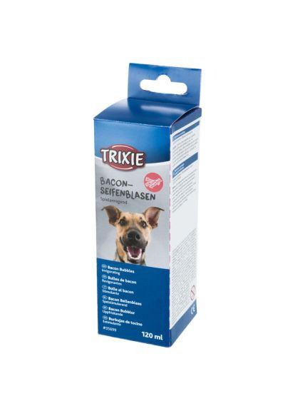 Іграшка для собак (4011905356990) Trixie Мильні бульбашки З ароматом бекону 120 мл (366659137)