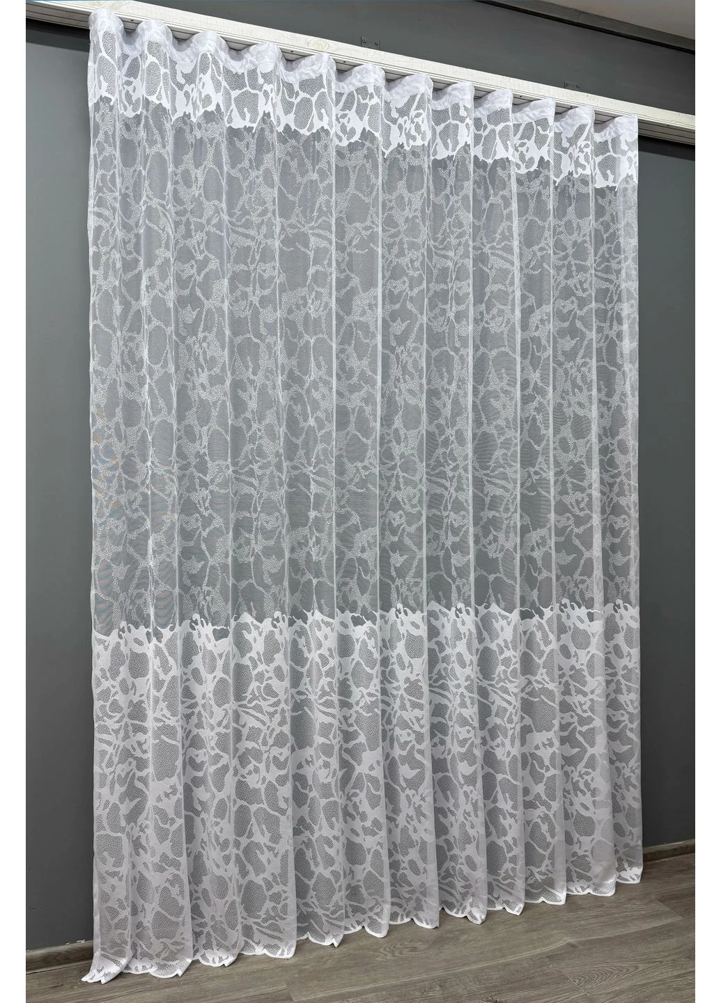 Тюль 1528т Премиум Жаккард 250х270 см (42-0937) VR-Textil (377157105)