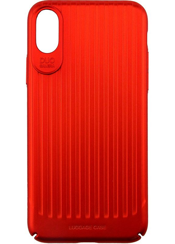 Чехолнакладка Trunk Series Apple iPhone X Red USAMS (301784196)