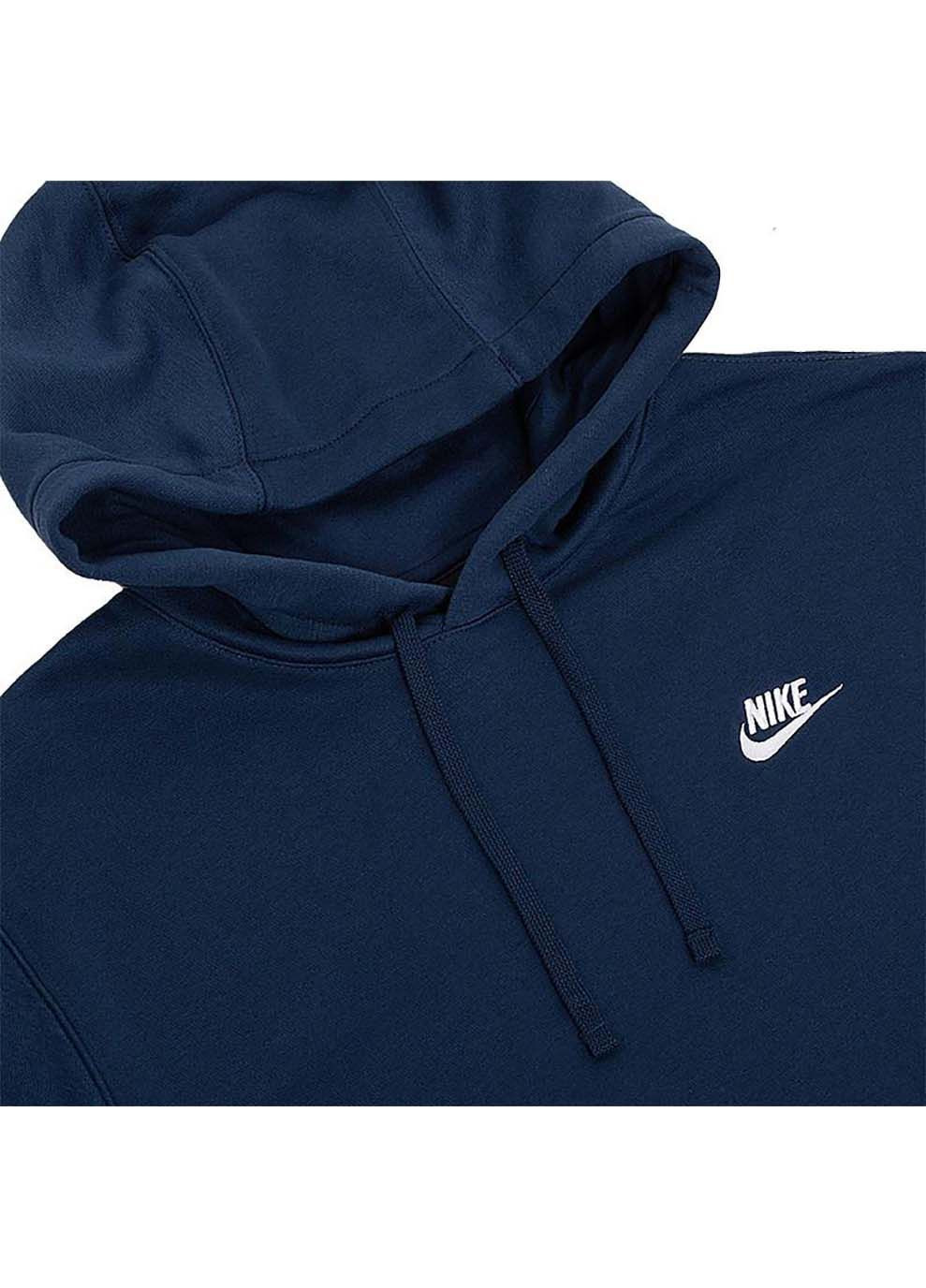 Чоловіче Худі CLUB HOODIE PO BB Синій Nike (367597072)