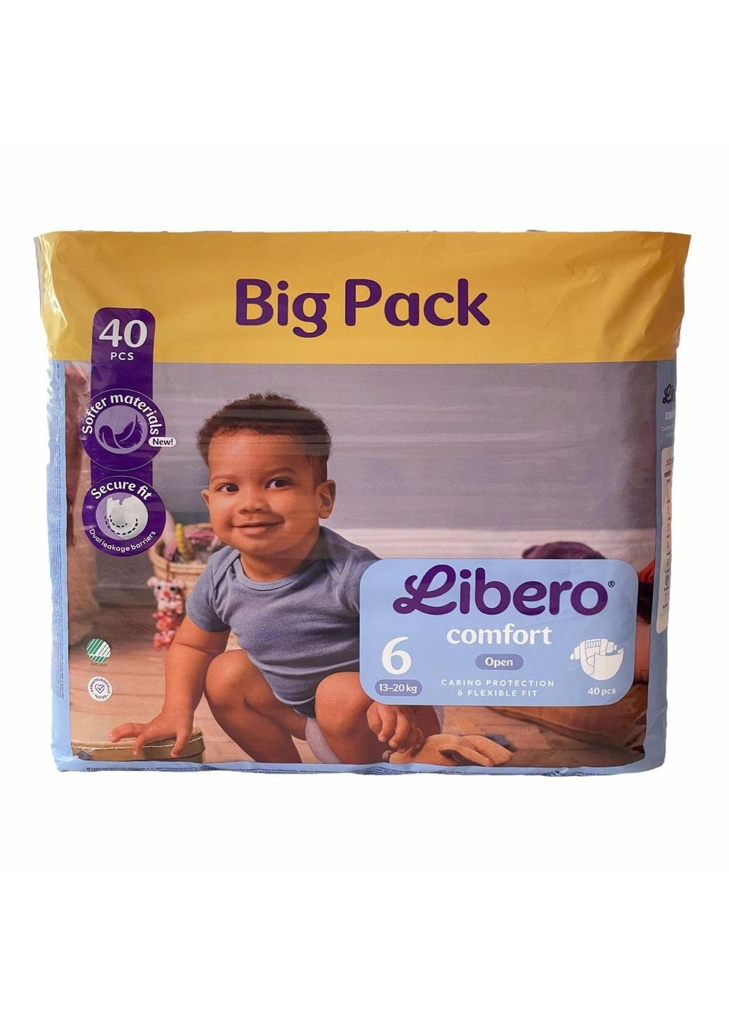 Детские подгузники Comfort 6 (13-20 кг), 80 шт. Libero (351856290)