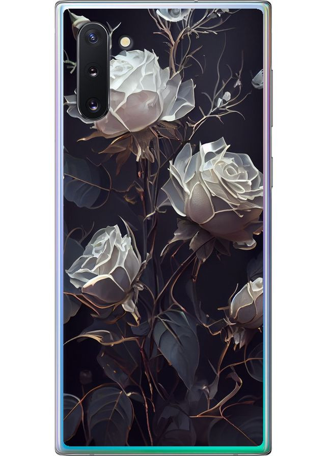 Силіконовий чохол 'Троянди 2' для Endorphone Samsung Galaxy Note 10 (258183594)