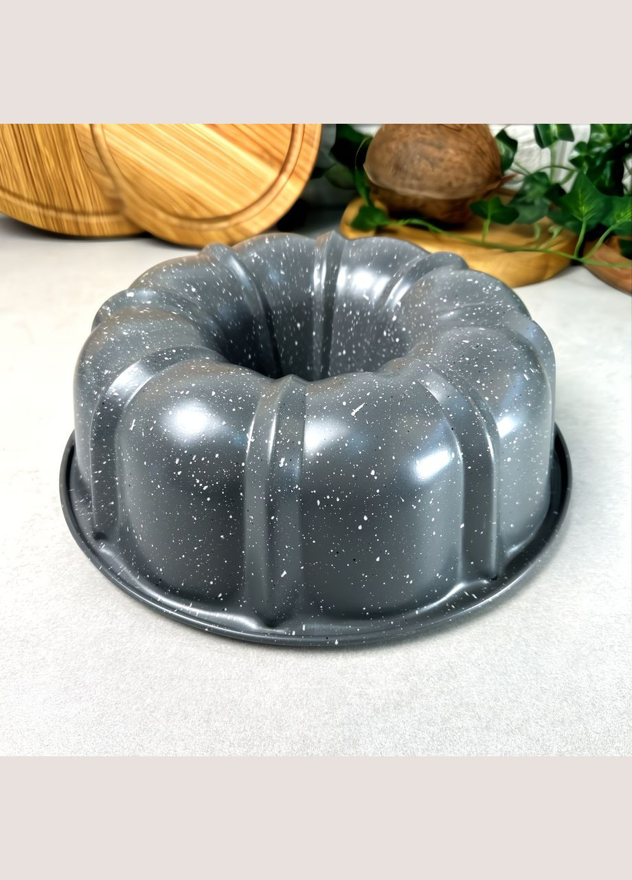 Форма для випічки кекса мармурова Ø25*8.3 см з антипригарним покриттям A-Plus (303209835)