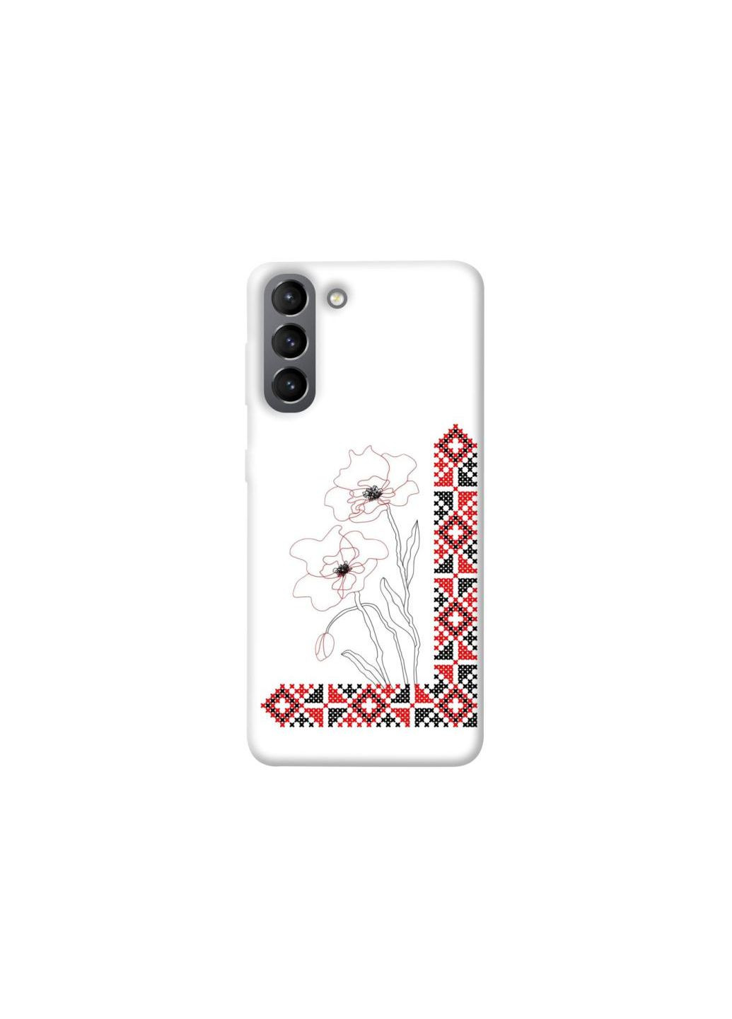 Чехол на Samsung Galaxy S21 Вышиванка на смартфон Frontalka (349835082)