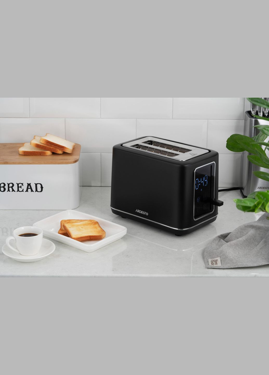 Тостер Elegance T-K301E 800 Вт, LED дисплей, пластик, Ardesto (315350523)