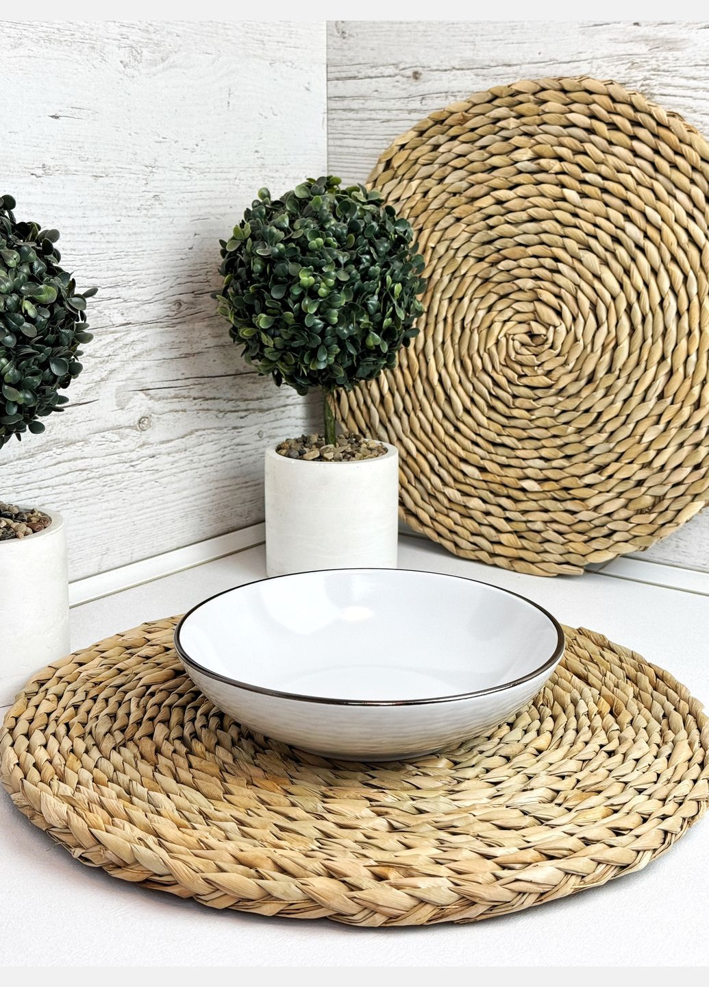 Столовий сервіз 21 пр. Gasto Golden rim white IN0021GAS Intrendo (335079196)