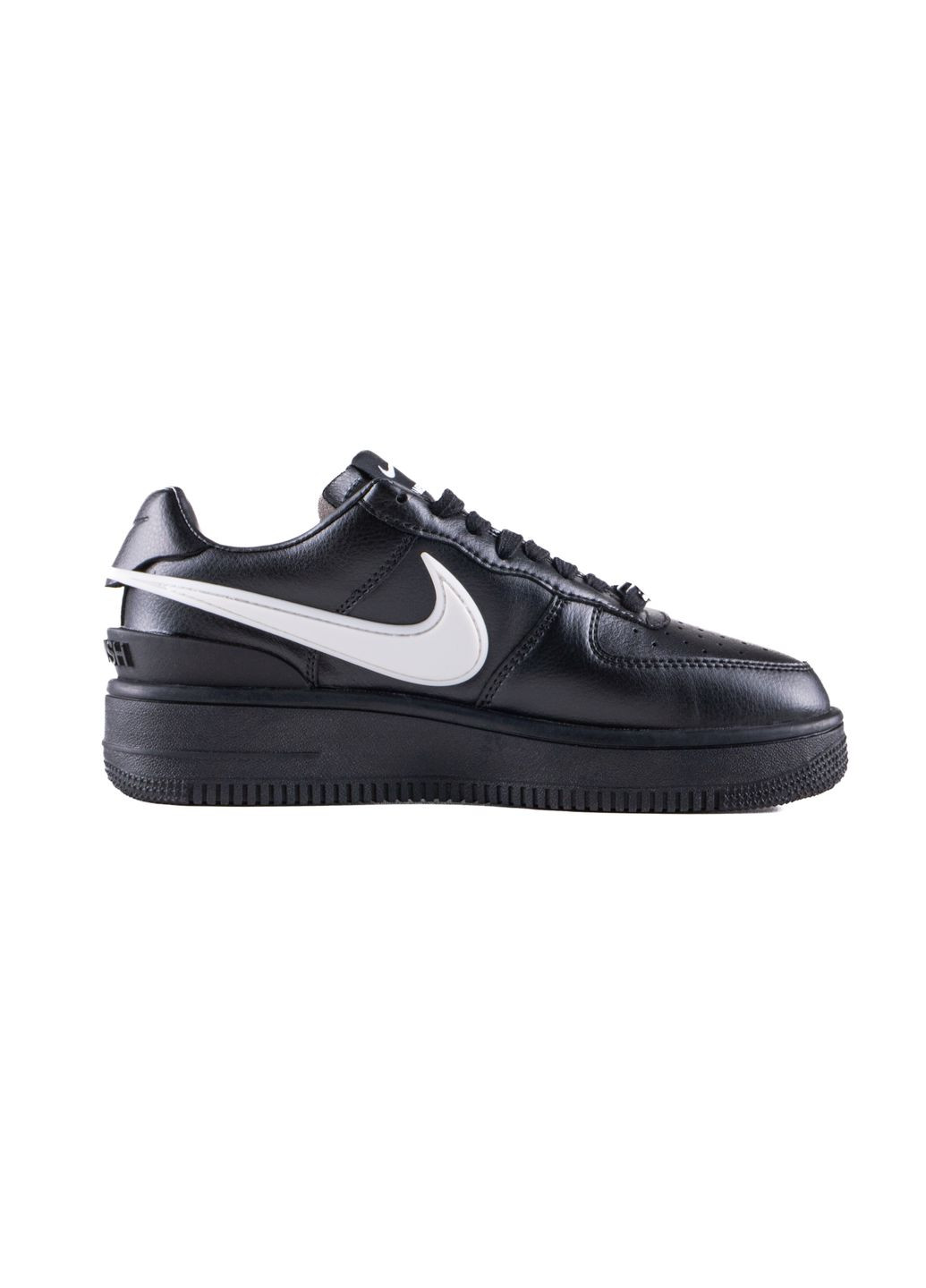 Чорні Осінні кросівки чоловічі nike air force 1 low x ambush black найк аір форс 1 преміум No Brand
