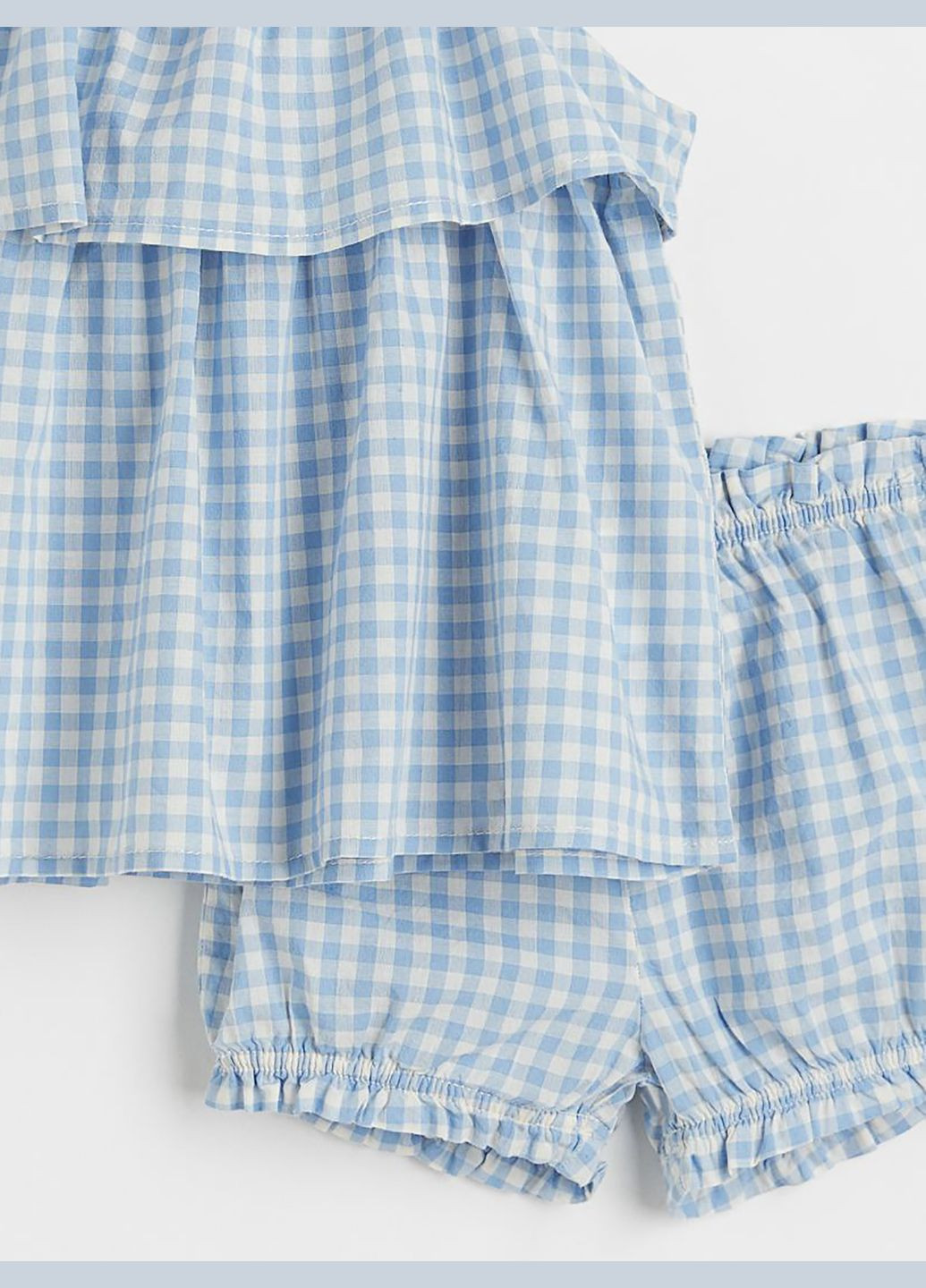 Комбинированный летний комплект (топ, шорты) H&M