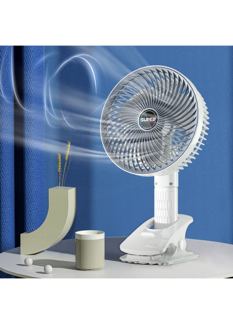 Вентилятор портативный с прищепкой от USB No Brand (329723630)