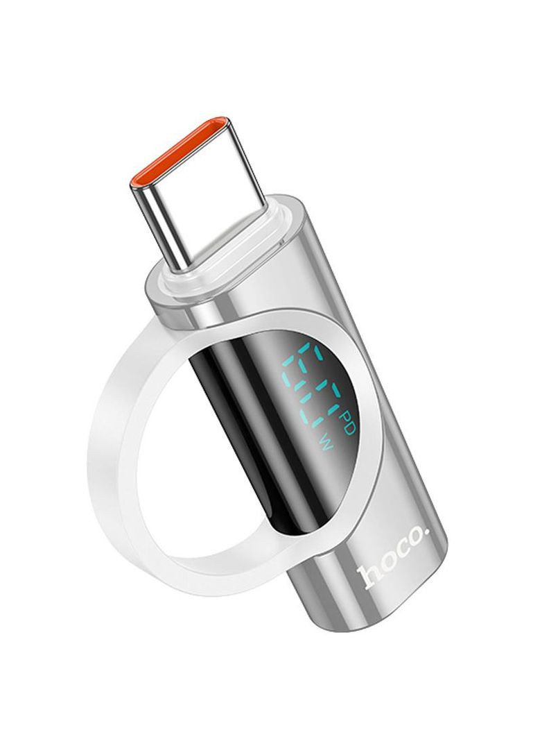 Переходник UA32A Type-C male to Lightning female display adapter Hoco (312485919)