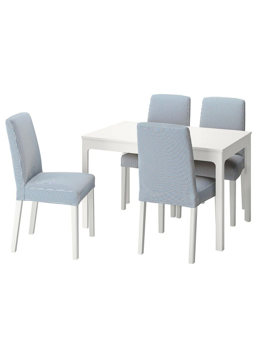 Стіл і 4 стільці ІКЕА EKEDALEN / BERGMUND 120/180 см (s79408218) IKEA (278408127)