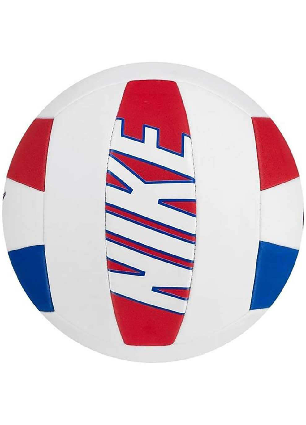 Мяч волейбольный ALL COURT LITE VOLLEYBALL DEFLATED WHITE/UNIVERSITY RED/GAME ROYAL/UN size 5 Nike (302287432)