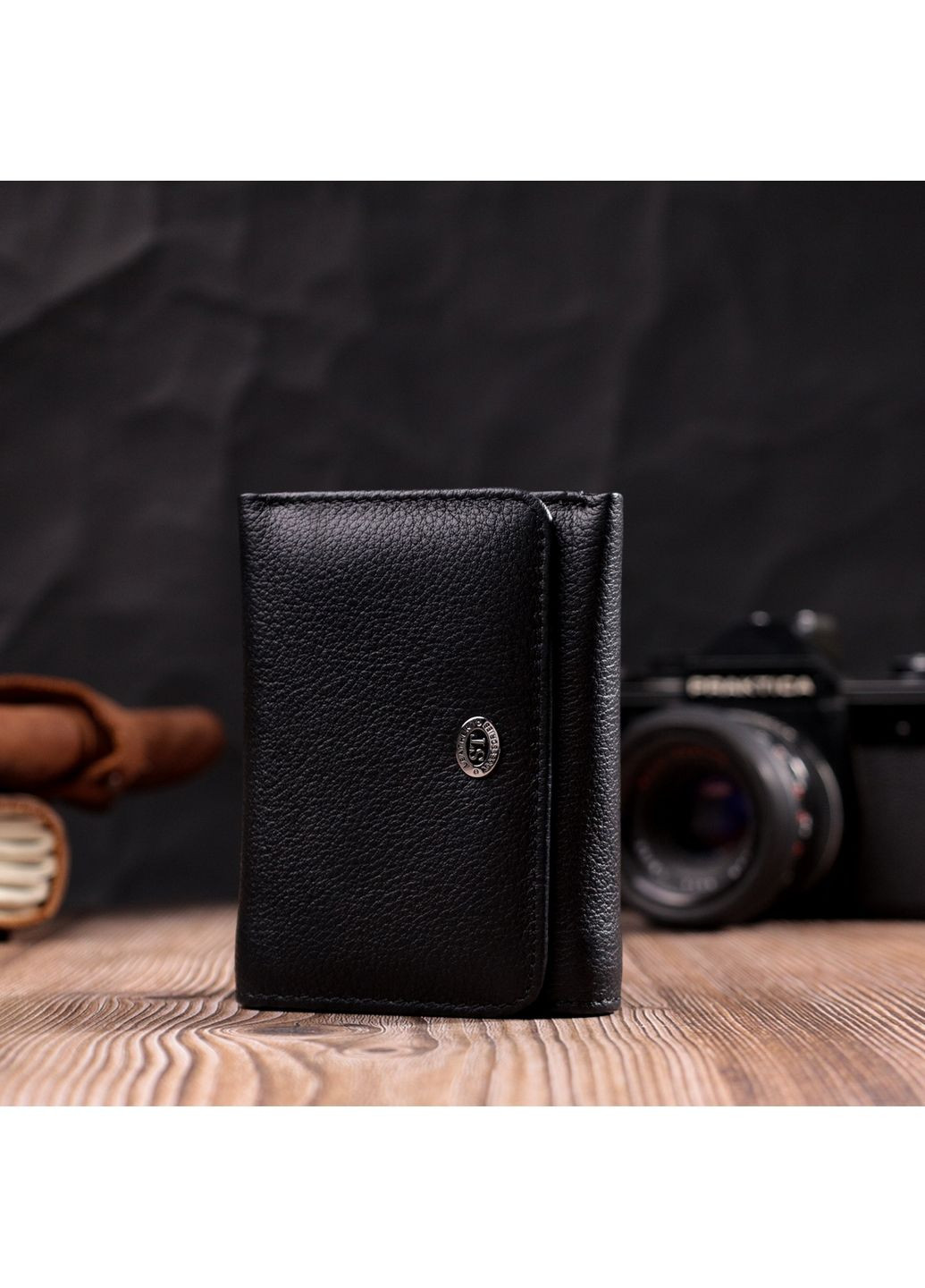 Жіночий шкіряний гаманець 11х8,7х2 см st leather (288047303)