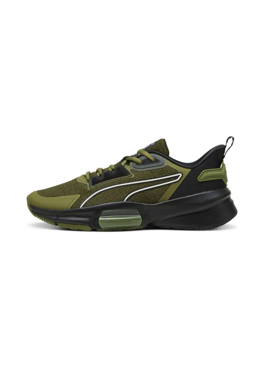 Зелені всесезон кросівки pwrframe tr 3 neo force training shoes Puma