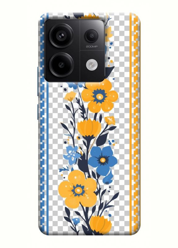 Чехол с принтом для Xiaomi Redmi Note 13 Pro 4G / для Ксяоми, сяоми, ксиомы редми ноте 13 о Вышиванка 1 No Brand (338613737)