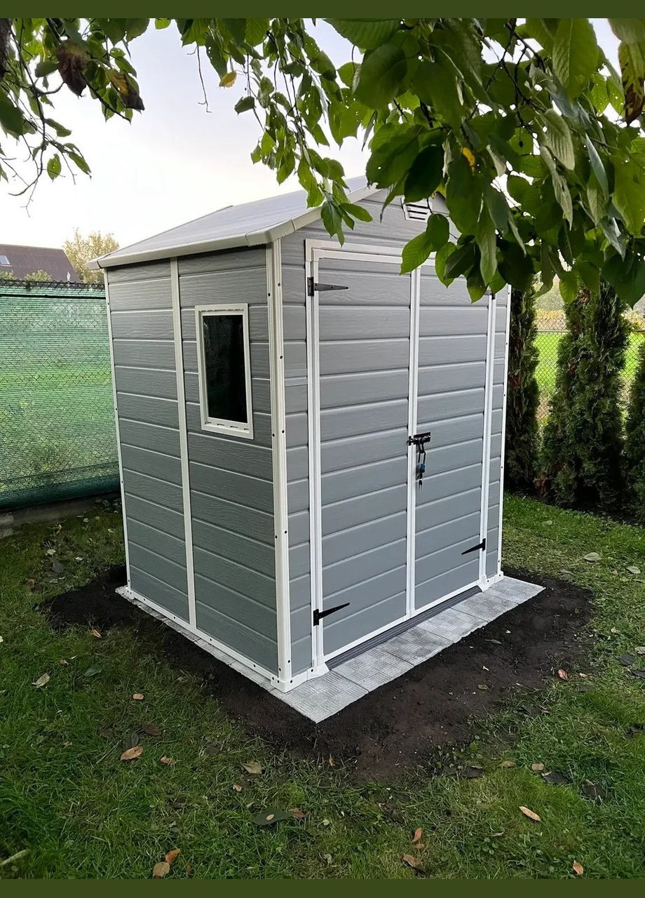 Сарай садовий пластиковий (будиночок) MANOR 6x5 (17197128) Keter (334004727)