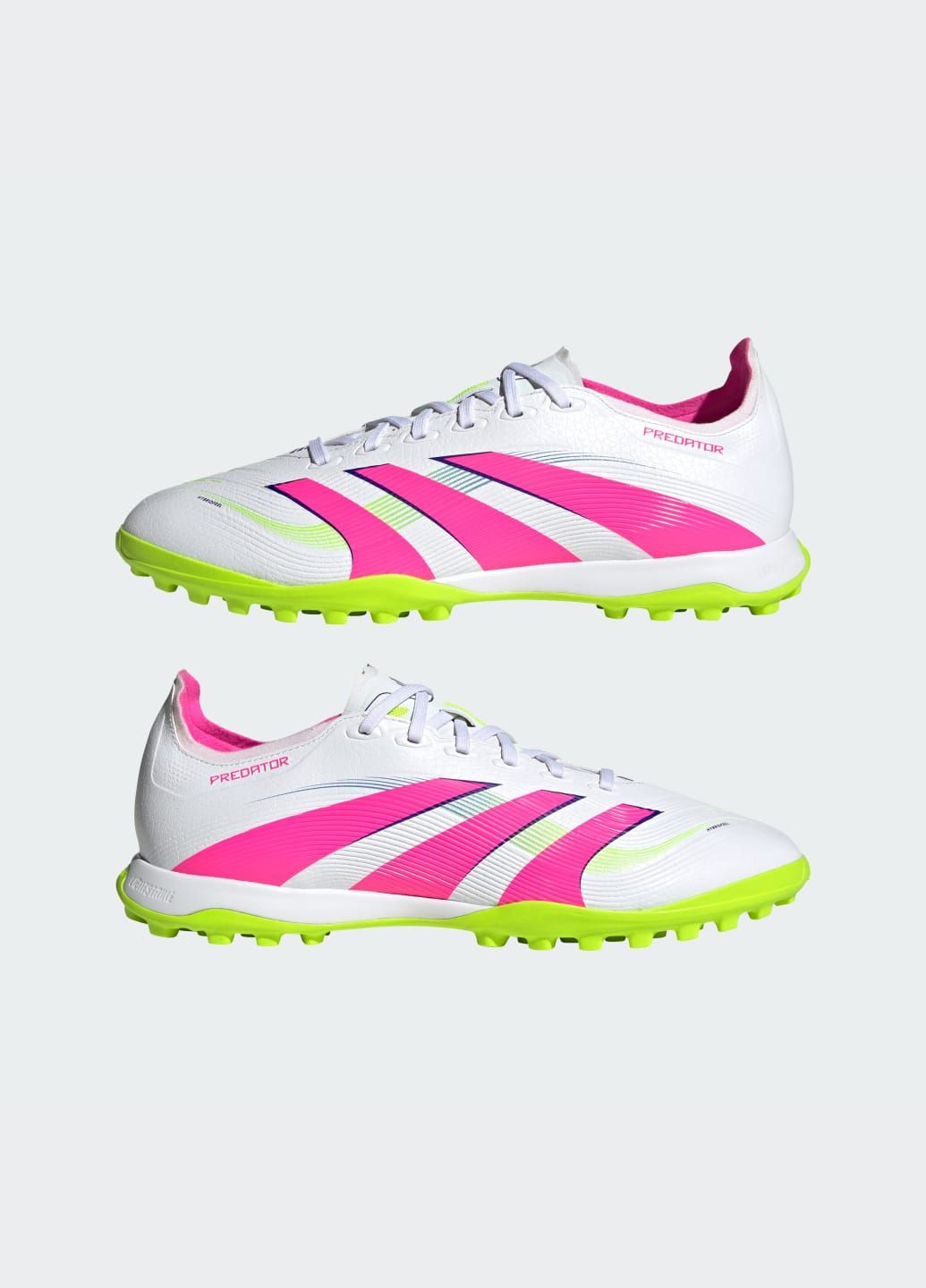 Білі літні бутси predator league turf adidas